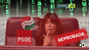 PNV se alinea con el PSOE en la reprobación por las pulseras